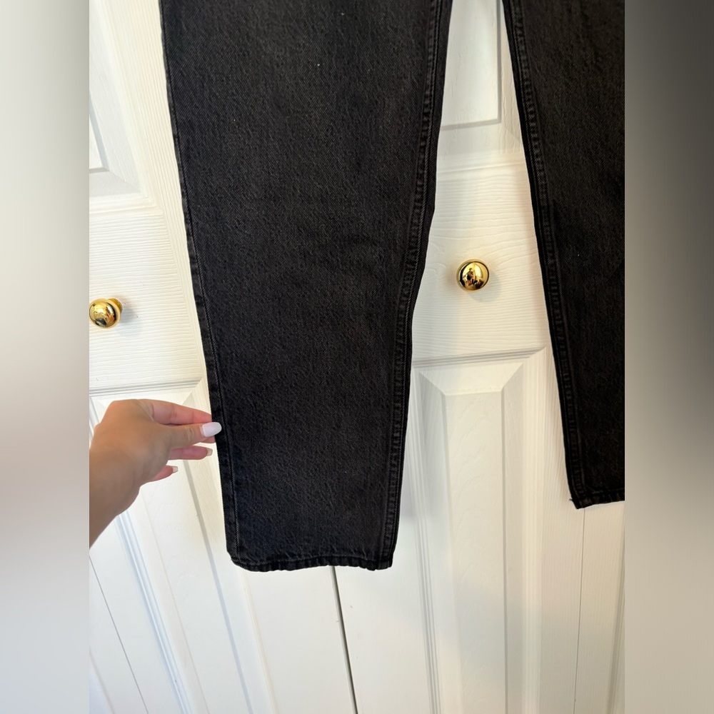 A&F Low Rise Stacked Taper Jean NWT - Picture 11 of 12